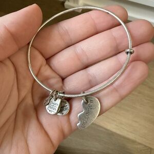 Alex and Ani best friends charm bracelet